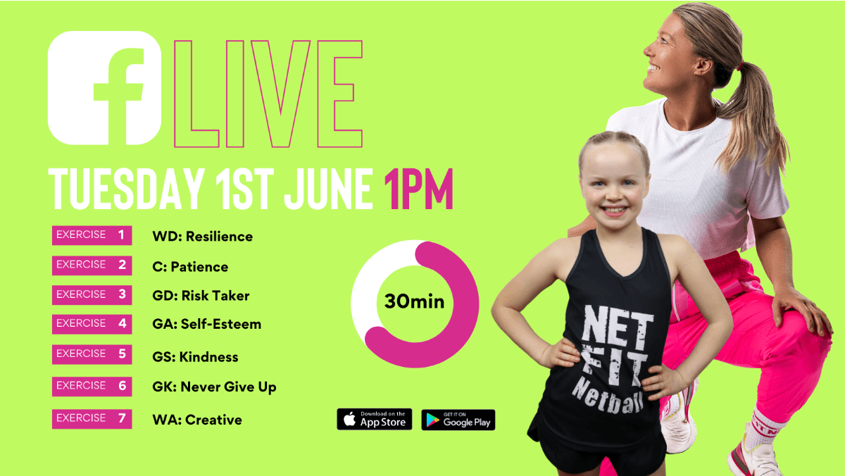 NetFit Online Live Tuesday 1st June 1pm