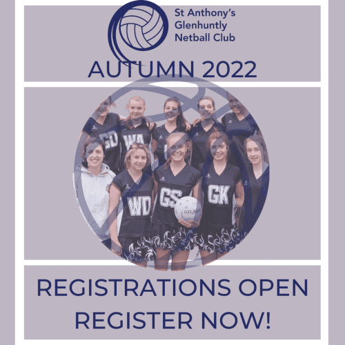 Registrations Autumn 2022 Open - Early Bird  (new players) until 31st Dec