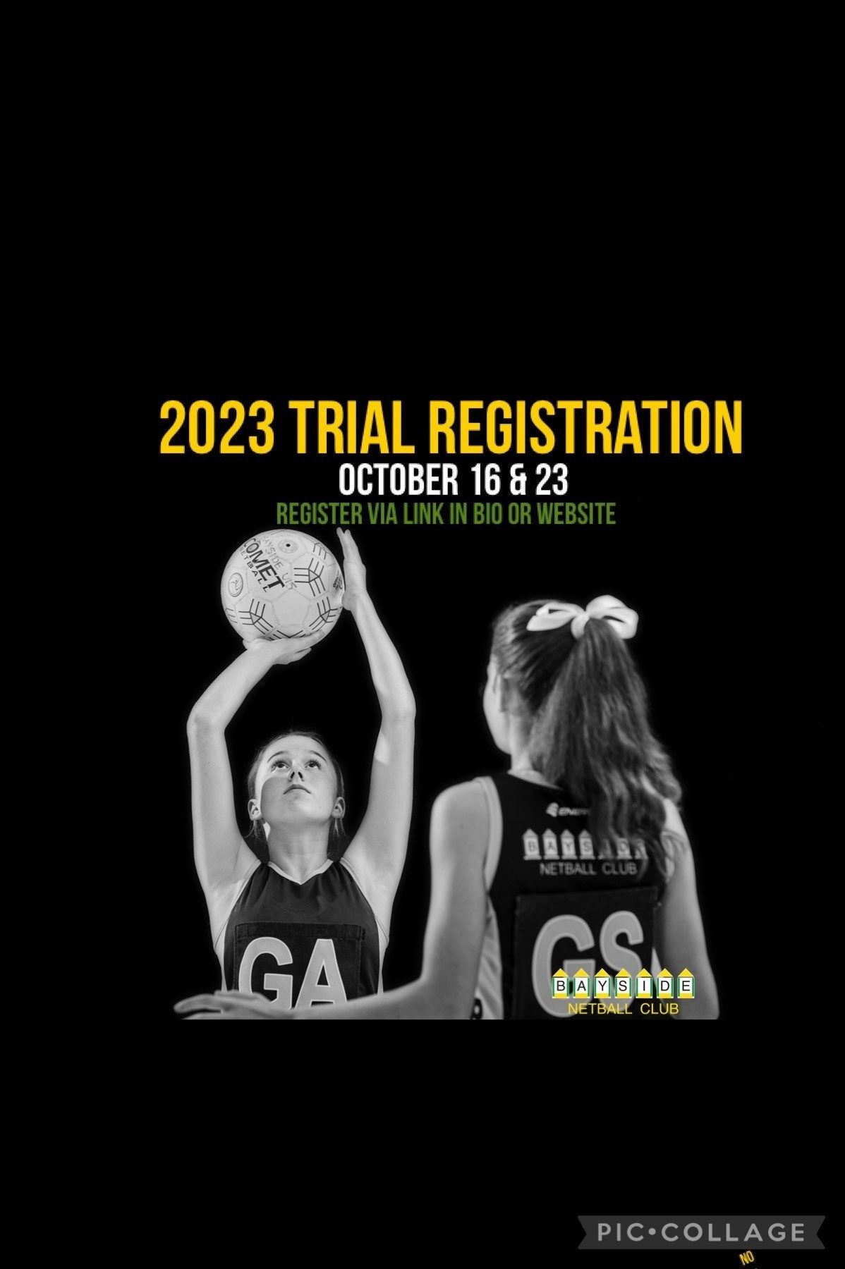 Bayside Rep Netball Club - Trial Dates