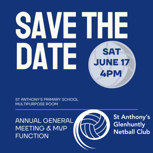 Save the Date MVP/AGM