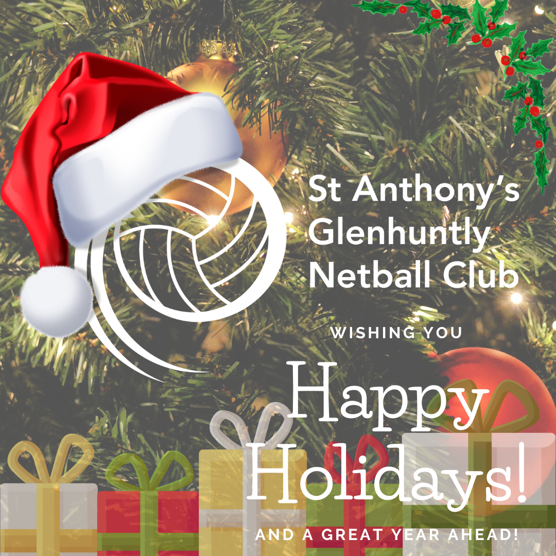 Happy Holidays from St Anthony's Glenhuntly Netball Club